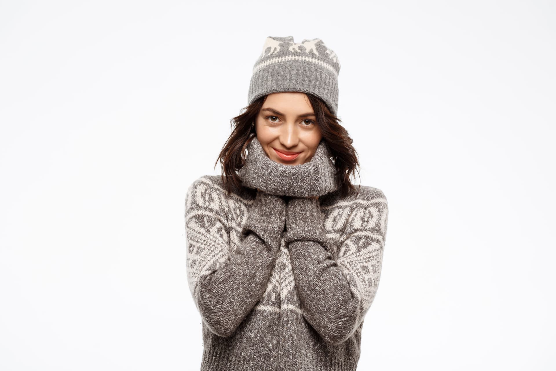 Women's Grey Knit