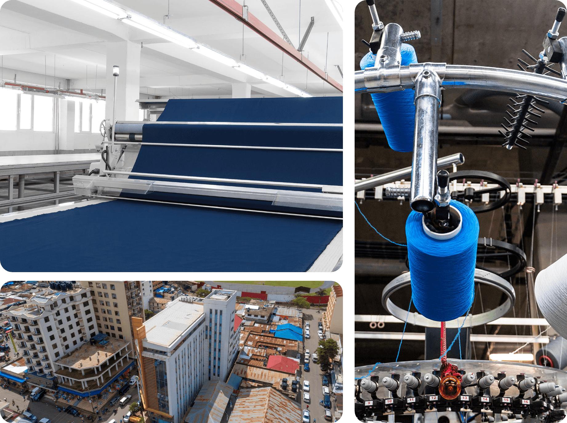 Modern warehouse interior