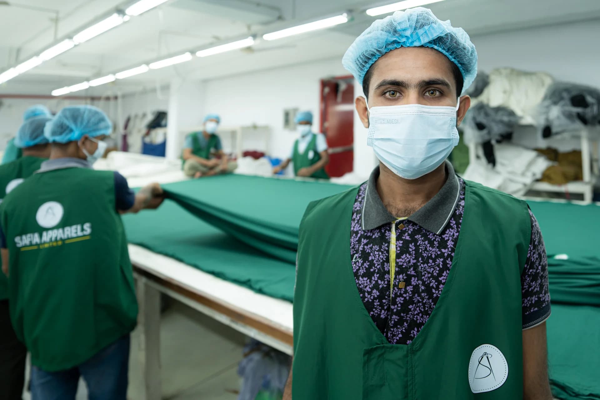 Safia Apparels factory floor
