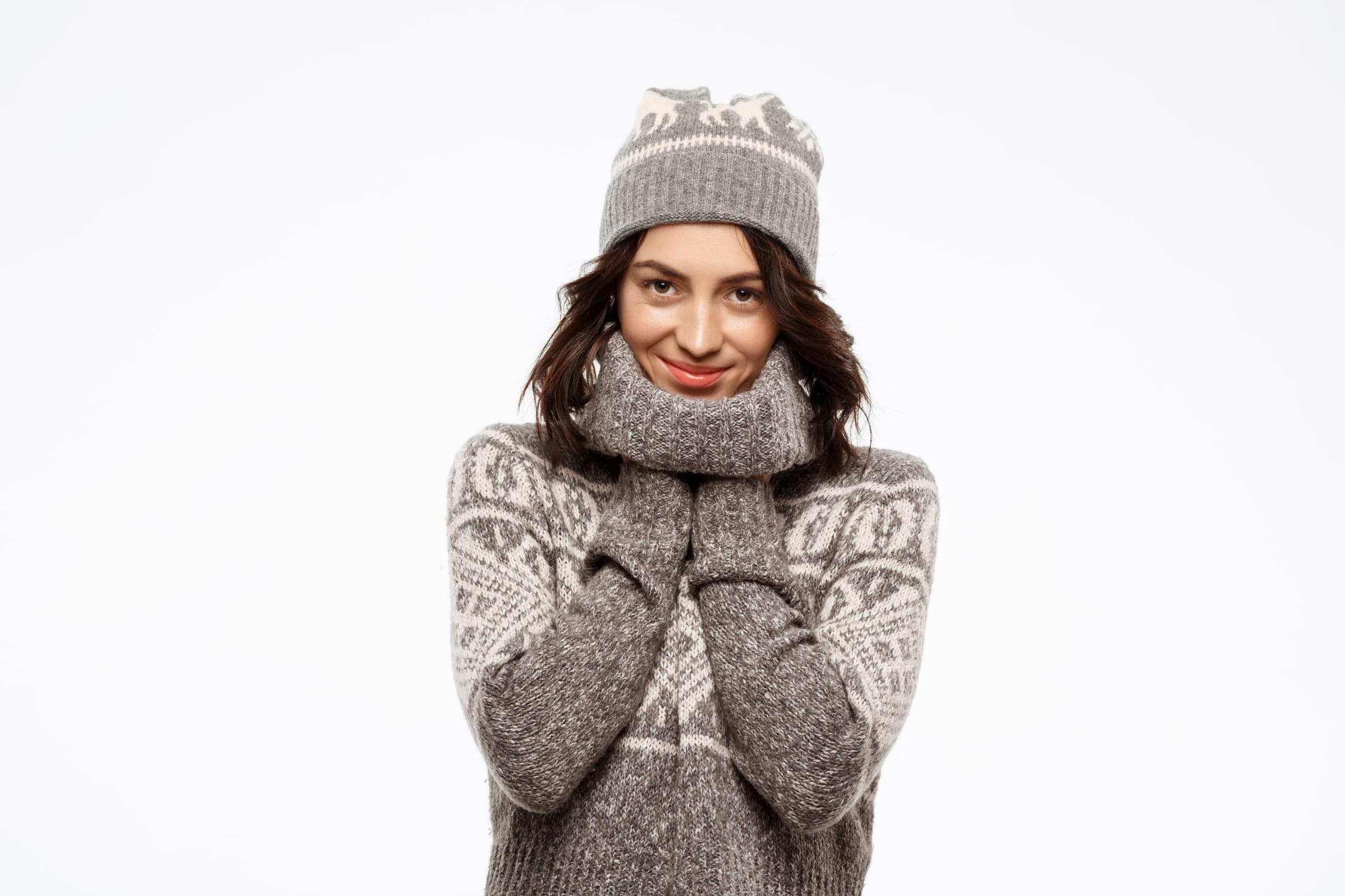 Women's Grey Knit