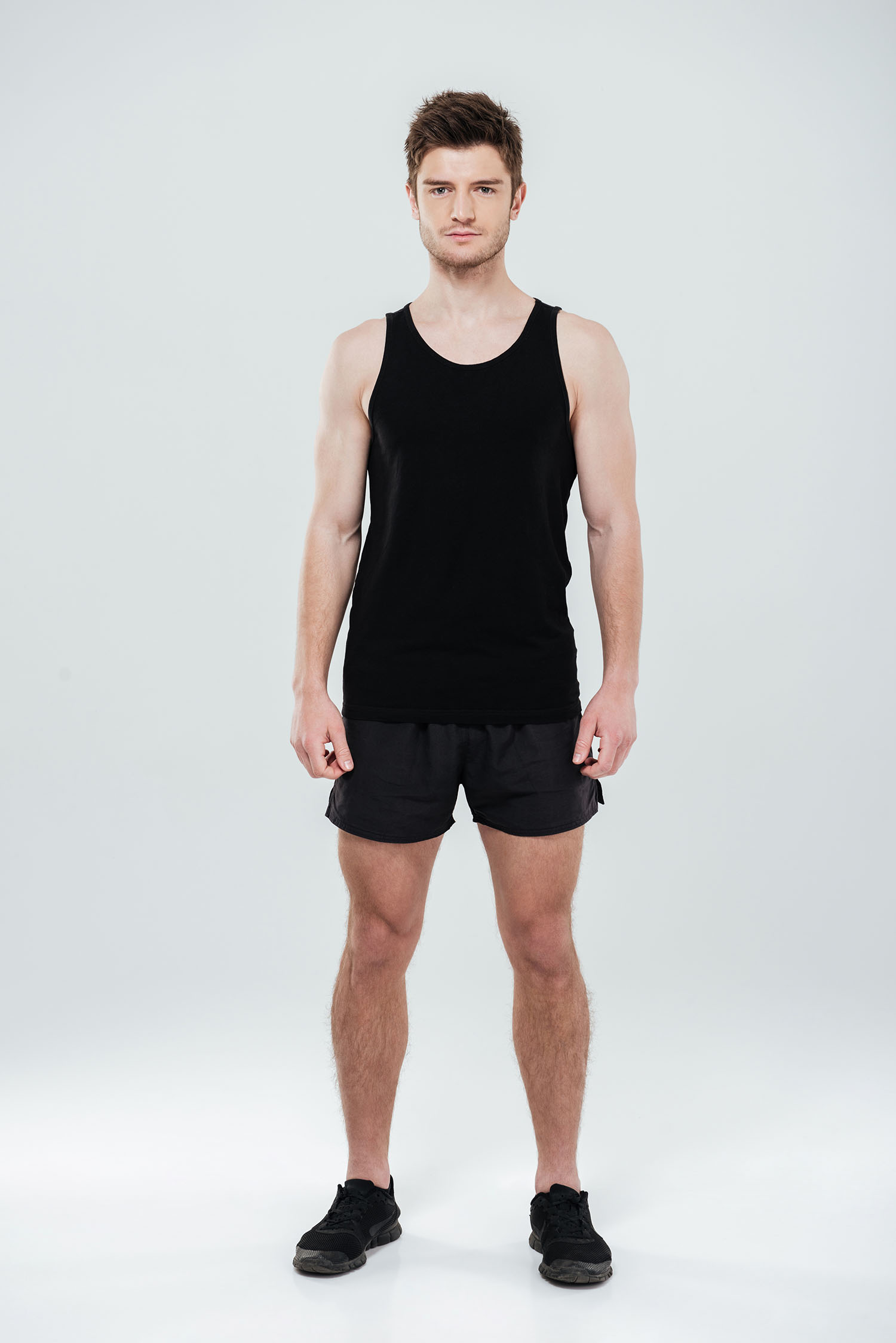 Men's Black Tank Tops
